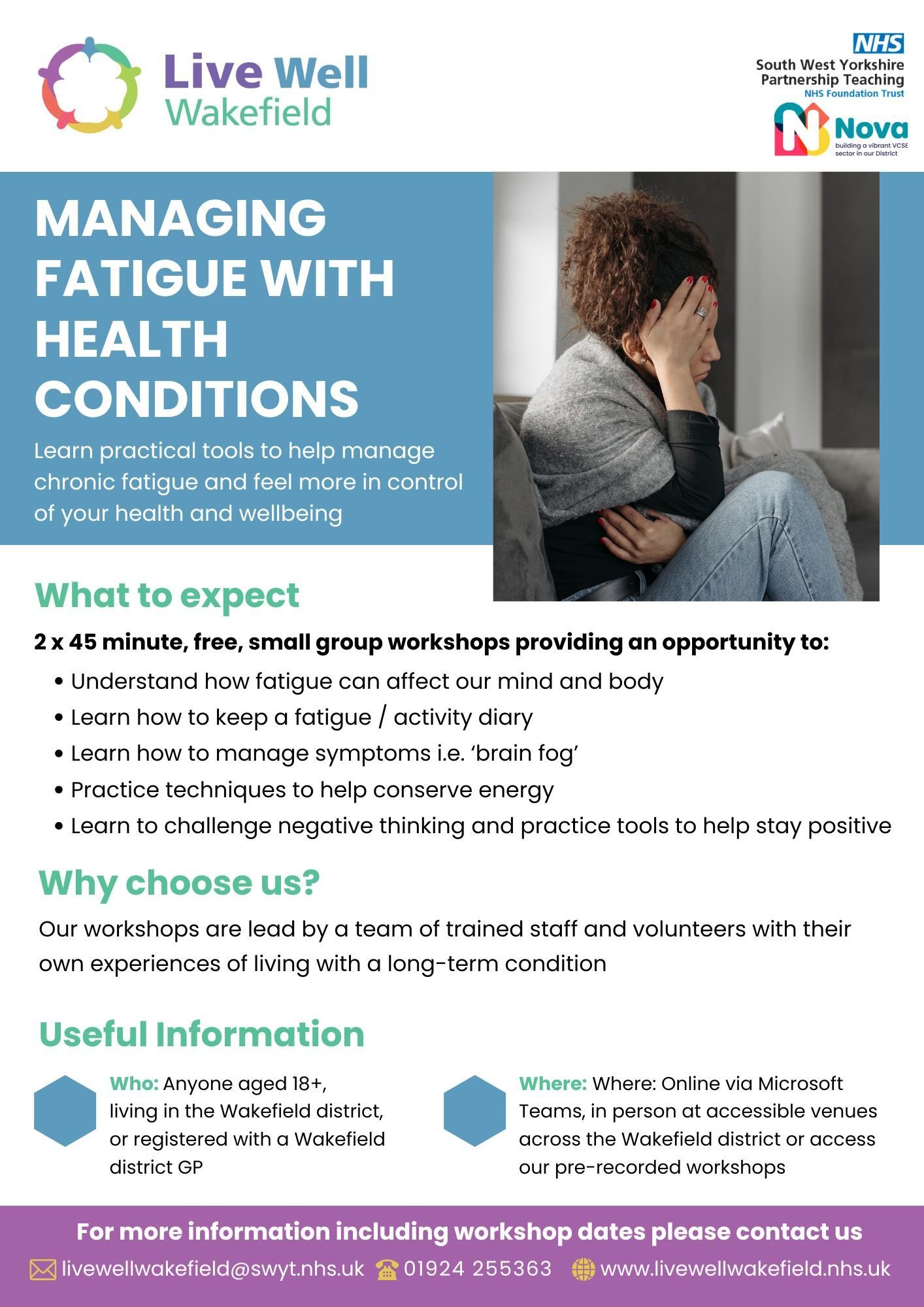 Supporting image for Managing Fatigue with Health Conditions