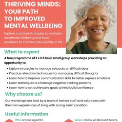 Supporting image for Thriving Minds: Mental Health Wellness